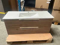 Kame nelson oak evoke badmeubel 120cm - afbeelding 1 van  7