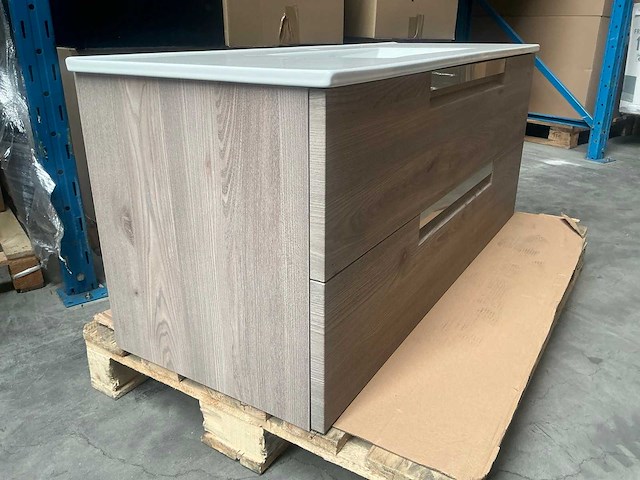 Kame nelson oak evoke badmeubel 120cm - afbeelding 4 van  7