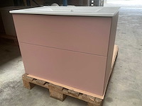 Kame pink big badmeubel 80cm - afbeelding 1 van  6