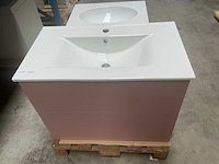 Kame pink big badmeubel 80cm - afbeelding 3 van  6