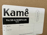 Kame terra badkamerkast hoog deep blue - afbeelding 5 van  5