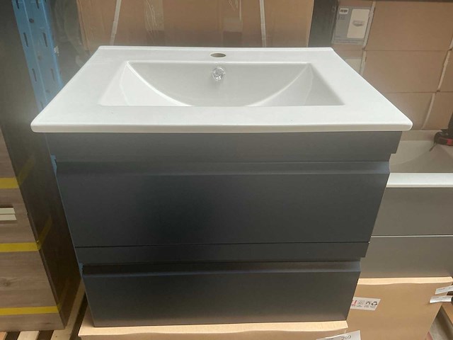 Kame terra badmeubel 60cm deep blue - afbeelding 3 van  8