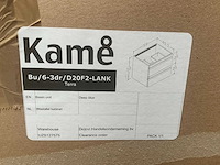 Kame terra badmeubel 60cm deep blue - afbeelding 7 van  8