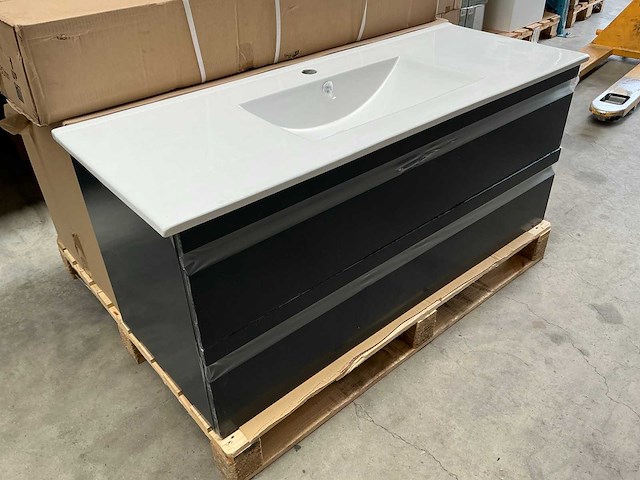 Kame terra badmeubel deep blue 120cm - afbeelding 2 van  3