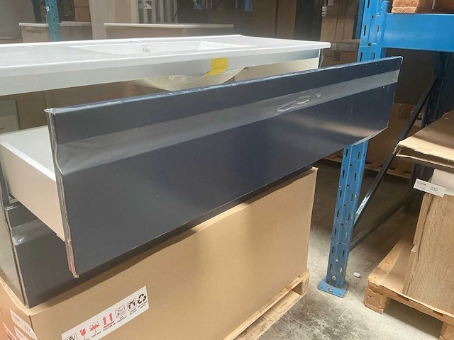 Kame terra badmeubelset 120cm deep blue - afbeelding 5 van  9