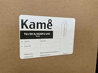 Kame terra deep blue badkamerkast hoog (2x) - afbeelding 2 van  2