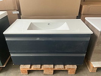 Kame terra deep blue badmeubel 120cm