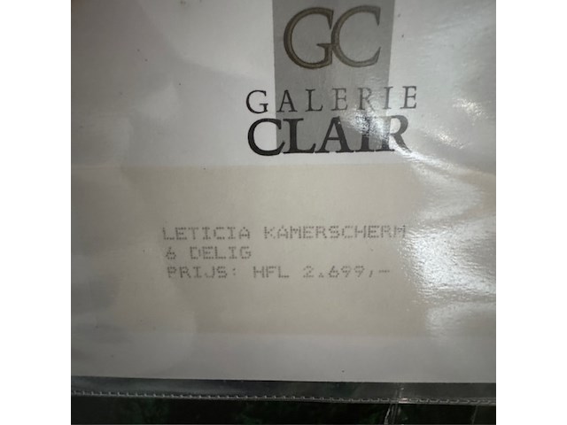 Kamerscherm galerie alicia, letiticia, 6-delig - afbeelding 3 van  3