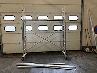 Kamersteiger 225x75cm uitschuifbaar, mobiel - afbeelding 1 van  7