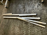 Kamersteiger 225x75cm uitschuifbaar, mobiel - afbeelding 6 van  7