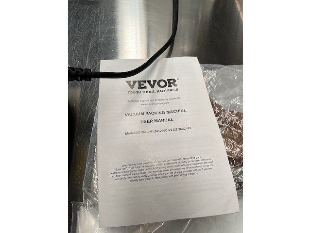 Kamervacuümapparaat, vacuüm sealer, vevor - afbeelding 6 van  6