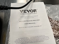 Kamervacuümapparaat, vacuüm sealer, vevor - afbeelding 6 van  6