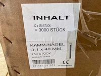 Kamm-nagel spijkers - afbeelding 5 van  5