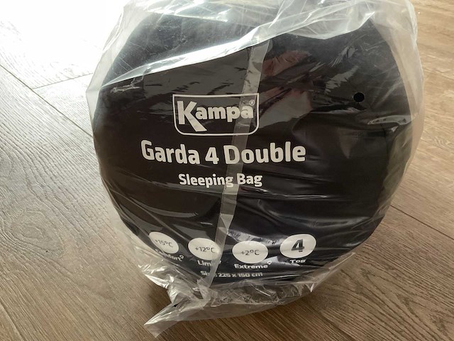 Kampa garda 4 double 225x150cm slaapzak - afbeelding 3 van  4