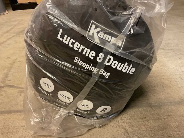 Kampa lucerne 8 double 225x150cm 2-seizoenen slaapzak - afbeelding 5 van  5