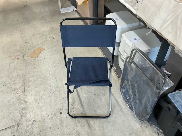 Kampeerstoelen (2x) - afbeelding 1 van  3