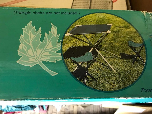 Kampeertafel lichtgewicht (2x) - afbeelding 2 van  2