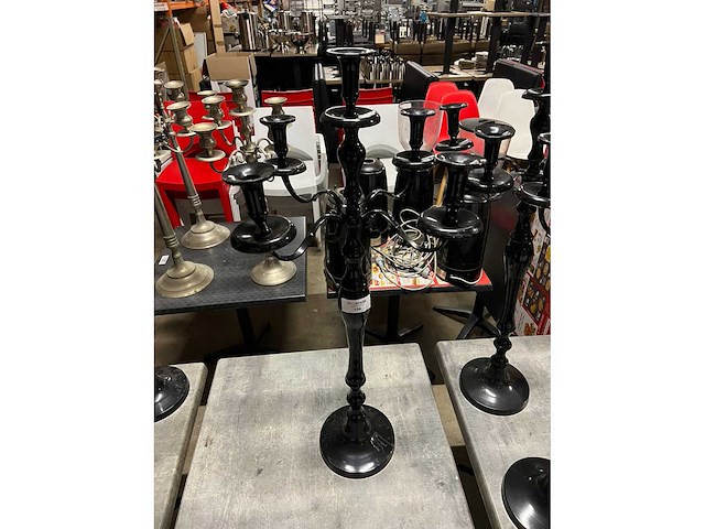 Kandelaar - decoratiemateriaal (4x) - afbeelding 2 van  2