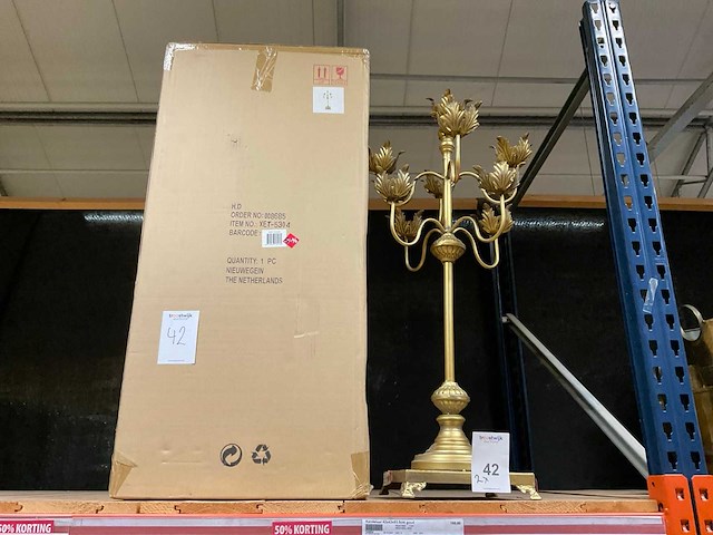 Kandelaar (2x) - afbeelding 1 van  5