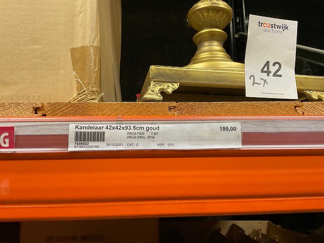 Kandelaar (2x) - afbeelding 2 van  5