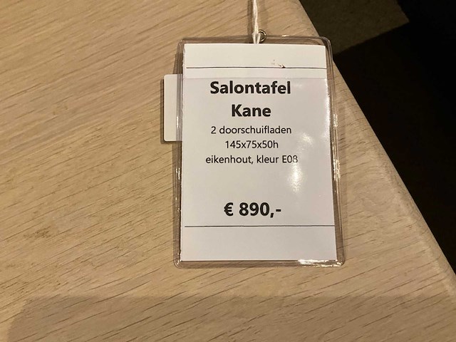 Kane eiken salontafel - afbeelding 4 van  4