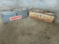 Kango type 900 elektrische breekhamer / sloophamer, 900 w, incl. beitels en metalen koffers 2x