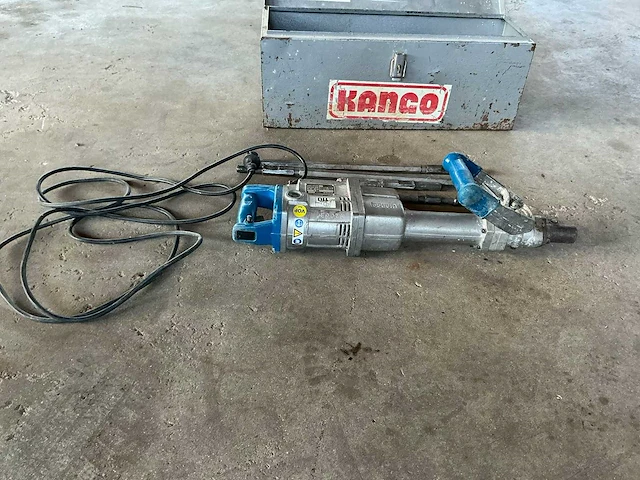 Kango type 900 elektrische breekhamer / sloophamer, 900 w, incl. beitels en metalen koffers 2x - afbeelding 18 van  31