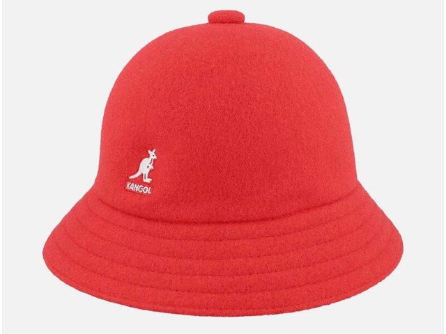 Kangol hoed - wool casual red bucket hat - afbeelding 1 van  4