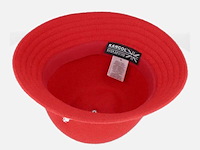 Kangol hoed - wool casual red bucket hat - afbeelding 4 van  4