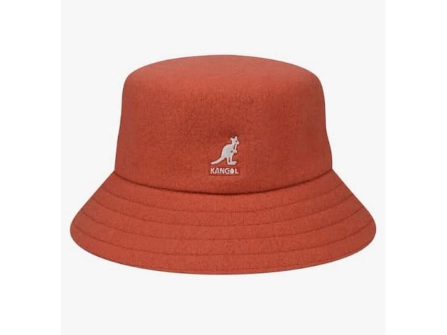Kangol oranje vissershoed/bucket hat unisex - afbeelding 2 van  3