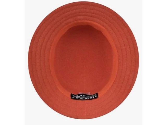 Kangol oranje vissershoed/bucket hat unisex - afbeelding 3 van  3