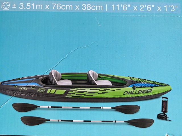 Kano, intex, challenger k2, 2025 - afbeelding 1 van  6