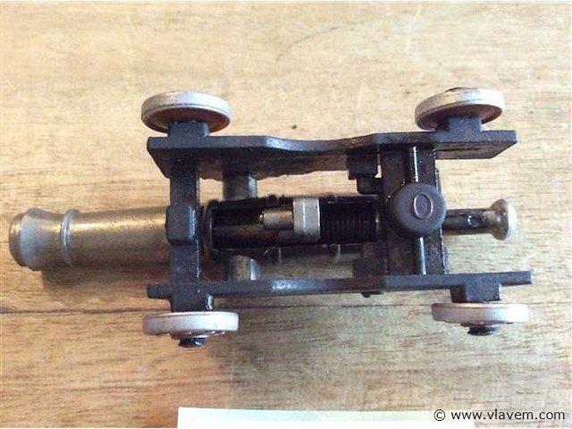 Kanon metaal met veer - afbeelding 3 van  3