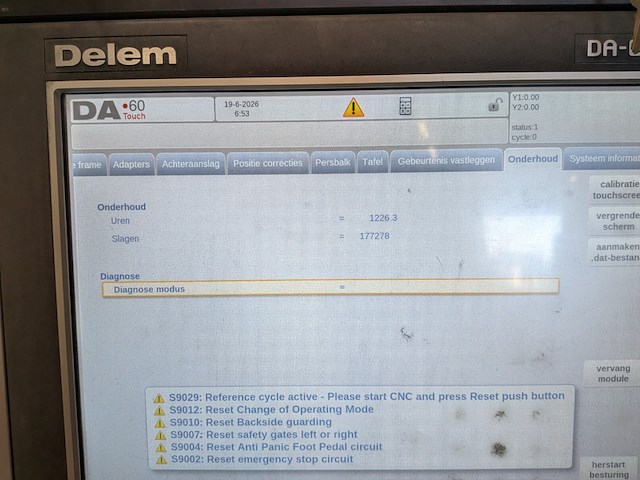 Kantbank 100 ton, uzma, cap 25100a, 2020 - afbeelding 11 van  30