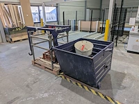 Kantel- of omslaghulpmiddel met 1x kiepcontainer - afbeelding 5 van  11