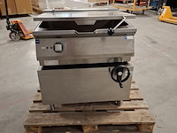 Kantelbare braadslede, zanussi, z7brehsnf0 | 60 liter | 380v, grijs / chroom, 2015