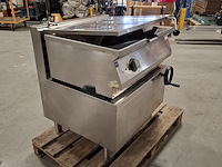 Kantelbare braadslede, zanussi, z7brehsnf0 | 60 liter | 380v, grijs / chroom, 2015 - afbeelding 2 van  8