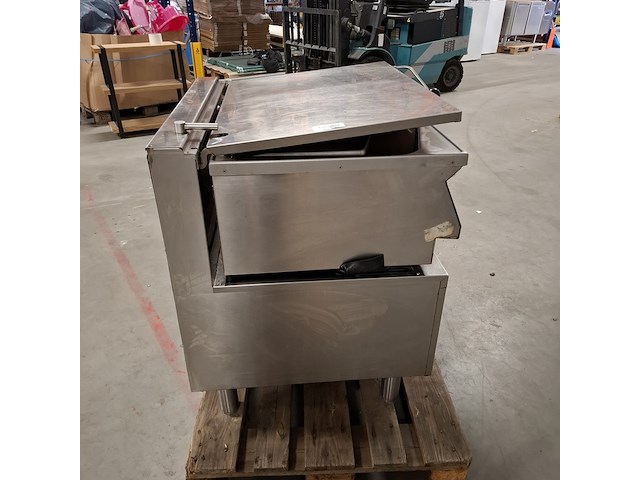 Kantelbare braadslede, zanussi, z7brehsnf0 | 60 liter | 380v, grijs / chroom, 2015 - afbeelding 3 van  8