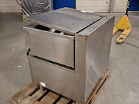 Kantelbare braadslede, zanussi, z7brehsnf0 | 60 liter | 380v, grijs / chroom, 2015 - afbeelding 5 van  8