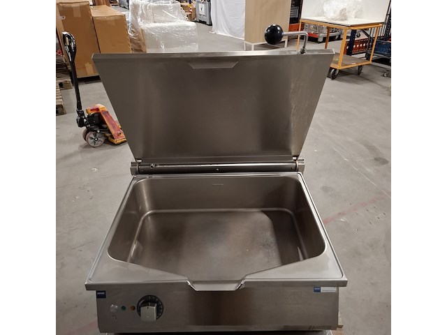 Kantelbare braadslede, zanussi, z7brehsnf0 | 60 liter | 380v, grijs / chroom, 2015 - afbeelding 6 van  8