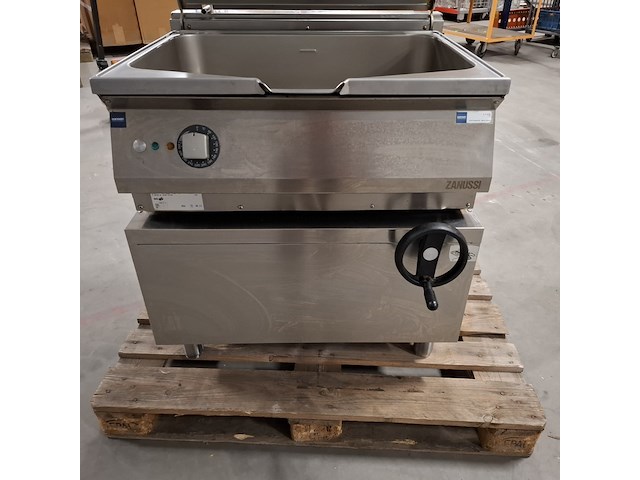 Kantelbare braadslede, zanussi, z7brehsnf0 | 60 liter | 380v, grijs / chroom, 2015 - afbeelding 7 van  8