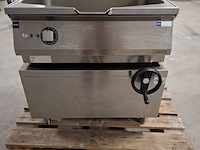 Kantelbare braadslede, zanussi, z7brehsnf0 | 60 liter | 380v, grijs / chroom, 2015 - afbeelding 7 van  8