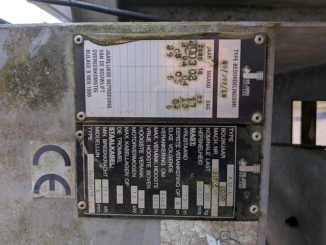 Kantellift, de jong, a32-l - afbeelding 14 van  30