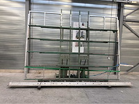 Kanteltafel v.v. 4 pneumatische cilinders 410x340x90cm - afbeelding 1 van  5