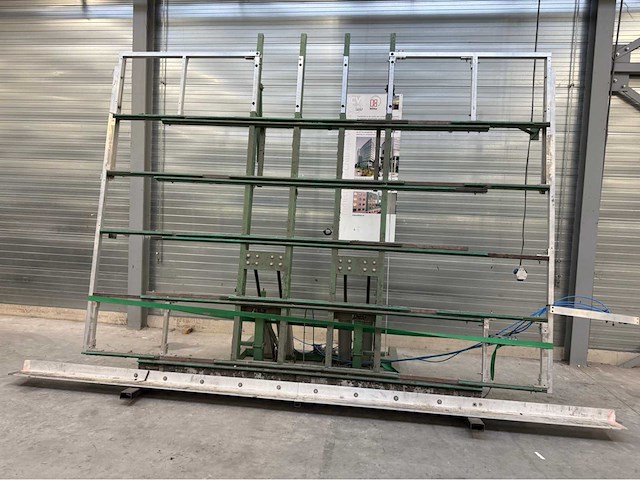 Kanteltafel v.v. 4 pneumatische cilinders 410x340x90cm - afbeelding 2 van  5