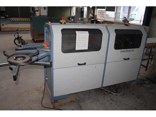 Kantenaanlijmmachine hebrock f2 met dubbele afzuiging spero 3pk. bouwjaar 2015. - afbeelding 4 van  6