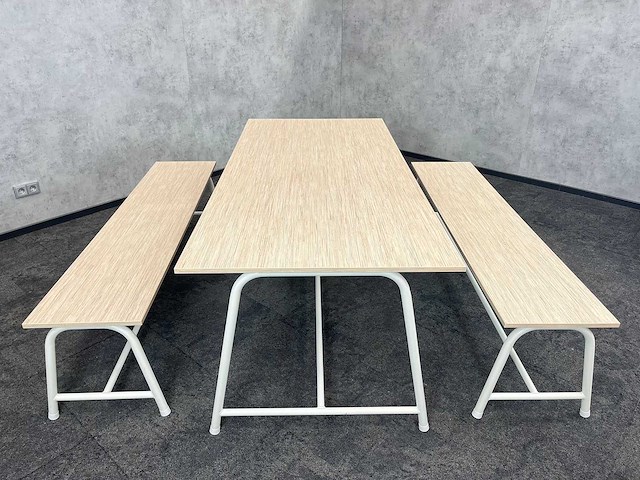 Kantine opstelling 200x90 - afbeelding 1 van  7