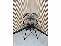 Kantine stoel zwart (4x) - afbeelding 2 van  4