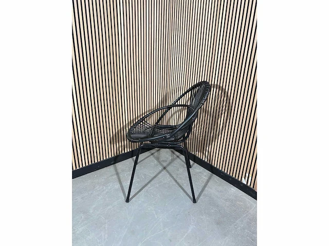 Kantine stoel zwart (4x) - afbeelding 3 van  4