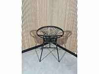 Kantine stoel zwart (4x) - afbeelding 4 van  4